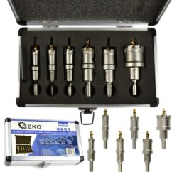 Coronas de widia para metal con broca de titanio 6uds. Juego de 16-35mm