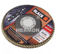 Disco para lijar madera, acero (disco de láminas) 125x22mm - grano 60