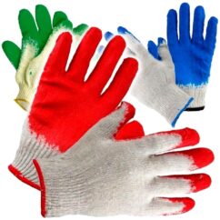 GUANTES DE TRABAJO VAMPIRO 10 PARES DE GUANTES L' MIX DE COLORES