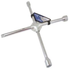 LLAVE DE RUEDA CRUZADA 17 19 22 mm, cuadrada 12,5 mm (1/2")