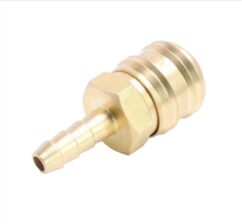 Conector rápido con boquilla para manguera de latón de 10 MM