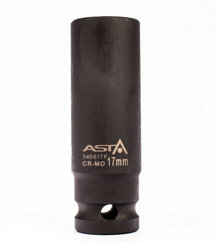 Vaso de impacto largo 17mm Llave de vaso de 12 caras 1/2' ASTA - Imagen 5