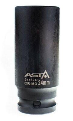Vaso de impacto largo llave de vaso de 24 mm 1/2' ASTA