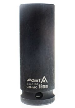 Vaso de impacto de 18 mm de largo 6-KT 1/2'' ASTA