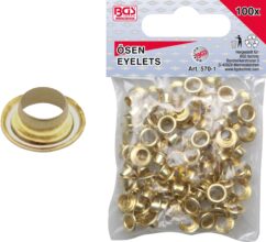 Ojales de 4,5 mm para engarzar, 100 uds. BGS Alemania