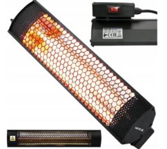 Calentador de infrarrojos para terraza 2000W Heater, YATO