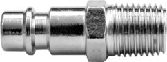 Tapón para conector rápido 1/4' M. Z. Conector para herramientas. neumat.