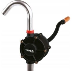 BOMBA MANUAL DE MANIVELA PARA COMBUSTIBLE, ACEITE, BARRILES DE ALUMINIO. 21L/min YATO
