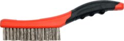 Cepillo de alambre, acero inoxidable 4 filas 260mm Macizo, YATO