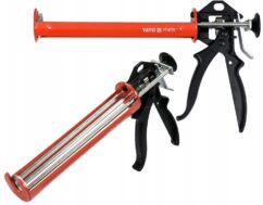PISTOLA EXPRIMIDORA DE SILICONA PARA JUNTAS GRUESAS, 300 ml, FUERTE, YATO
