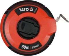 MEDIDA CINTA MEDIDORA DE ACERO 50mx13mm NYLON, YATO