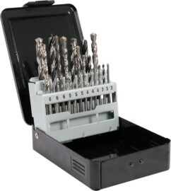 BROCAS PARA HORMIGÓN, MADERA Y METAL 3-10mm 18 EL. JUEGO DE TALADROS YATO