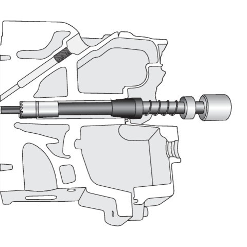 Set para limpieza de asientos de inyectores, cortadores, extractor de cepillos, 21 piezas. - Imagen 5