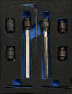 JUEGO ESCARIADOR PARA SOLDADURA POR PUNTOS 8mm/10mm, YATO