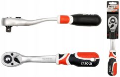 TRINQUETE CURVO PARA VASOS 1/2' 72 DIENTES 255mm YATO YT-0732