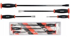 MONTAJE CUCHARONES, PALANCAS, CORONAS PARA PALANCA 200-600mm SET. 4 uds. yato