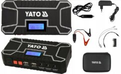 DISPOSITIVO DE ARRANQUE POWERBANK 12000mAh JUMP STARTER BOOSTER LCD