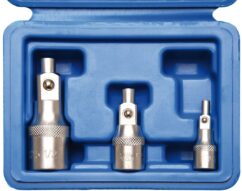Adaptadores magnéticos 1/4" 3/8" 1/2" 3 uds.