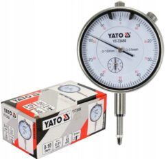 INDICADOR DE ESFERA PARA TRÍPODE 0-10 mm 0,01 mm VÁSTAGO 8 mm DIÁMETRO 55 mm