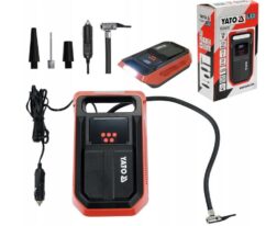 COMPRESOR DE COCHE 12V CON PANTALLA LED LCD 10BAR