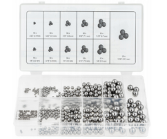 Bolas de rodamiento de acero, juego de 470 unidades. conjunto