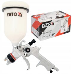 PISTOLA PULVERIZADORA HVLP TANQUE 1.5mm 0.6L YATO