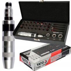 JUEGO DE DESTORNILLADORES DE IMPACTO CON PUNTA 32 uds. BITS CrV