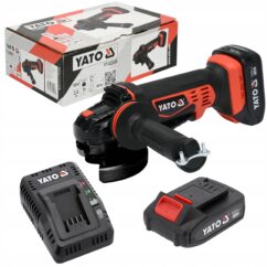 AMOLADORA ANGULAR 125mm INALÁMBRICA 18V 2Ah + CARGADOR