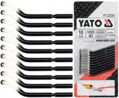 JUEGO DE CUCHILLAS PARA DESHAMBURGUESA 3.2x47.5mm 10 UDS. yato