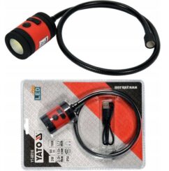 LAMPARA LINTERNA 100LM 3W COB LED IMÁN PINZA BATERÍA 3.7V 700mAh