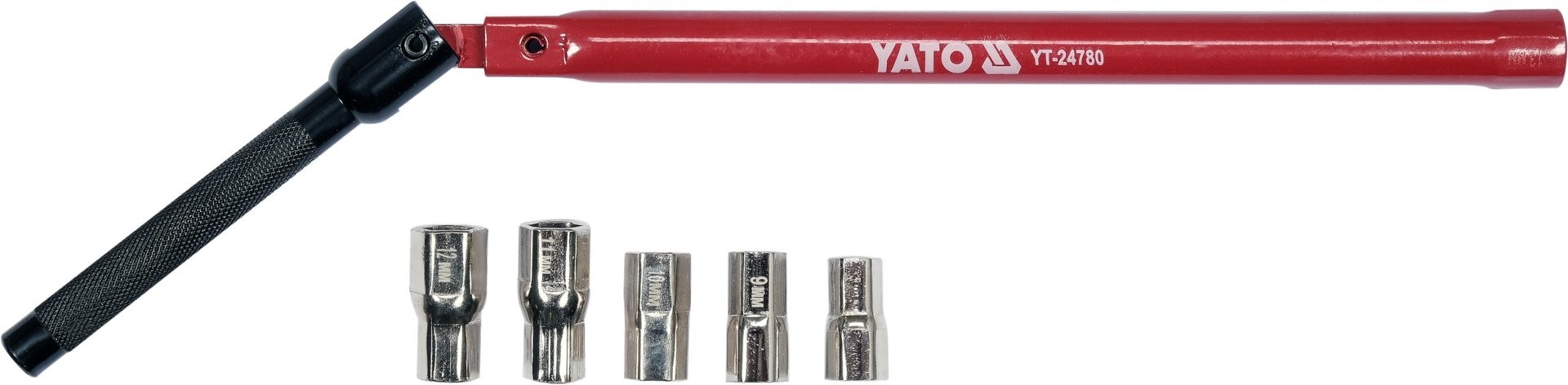 LLAVE PARA INSTALAR RACORES SNITARIOS A BATERÍA 4 CABEZALES 8-12mm - Imagen 3