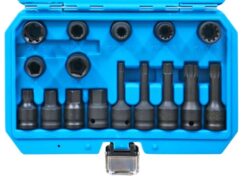 JUEGO DE VASOS PINZA DE FRENO 1/2" 16 uds. CrMo CrV