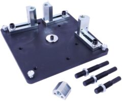 Soporte de prensa para desmontaje de rodamientos, bujes, casquillos, silentblocks, suspensiones.