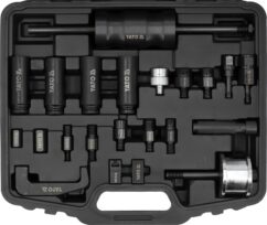 EXTRACTOR DE INYECTORES 22 piezas. BOSCH, DELPHI, DENSO, SIEMENS. INERCIA