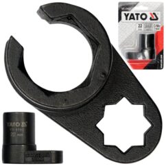 LLAVE DE VASO PARA SONDA LAMBDA 22mm 6 puntos. yato