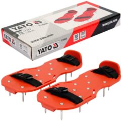 Suelas con pinchos para césped y extensiones, almohadillas de ventilación.