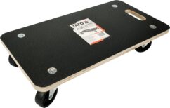 CARRO DE TRANSPORTE 200kg. PLATAFORMA 575x300mm SOBRE RUEDAS