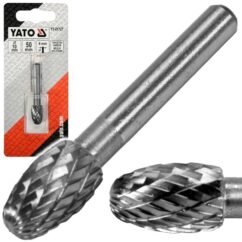 FRESADORA LIMA ROTATIVA PARA METAL OVALADA 10mm PREMIUM