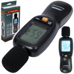 SONÓMETRO MEDIDOR DECIBELIOS 30-130 DBA MEDIDOR DE INTENSIDAD SONORA