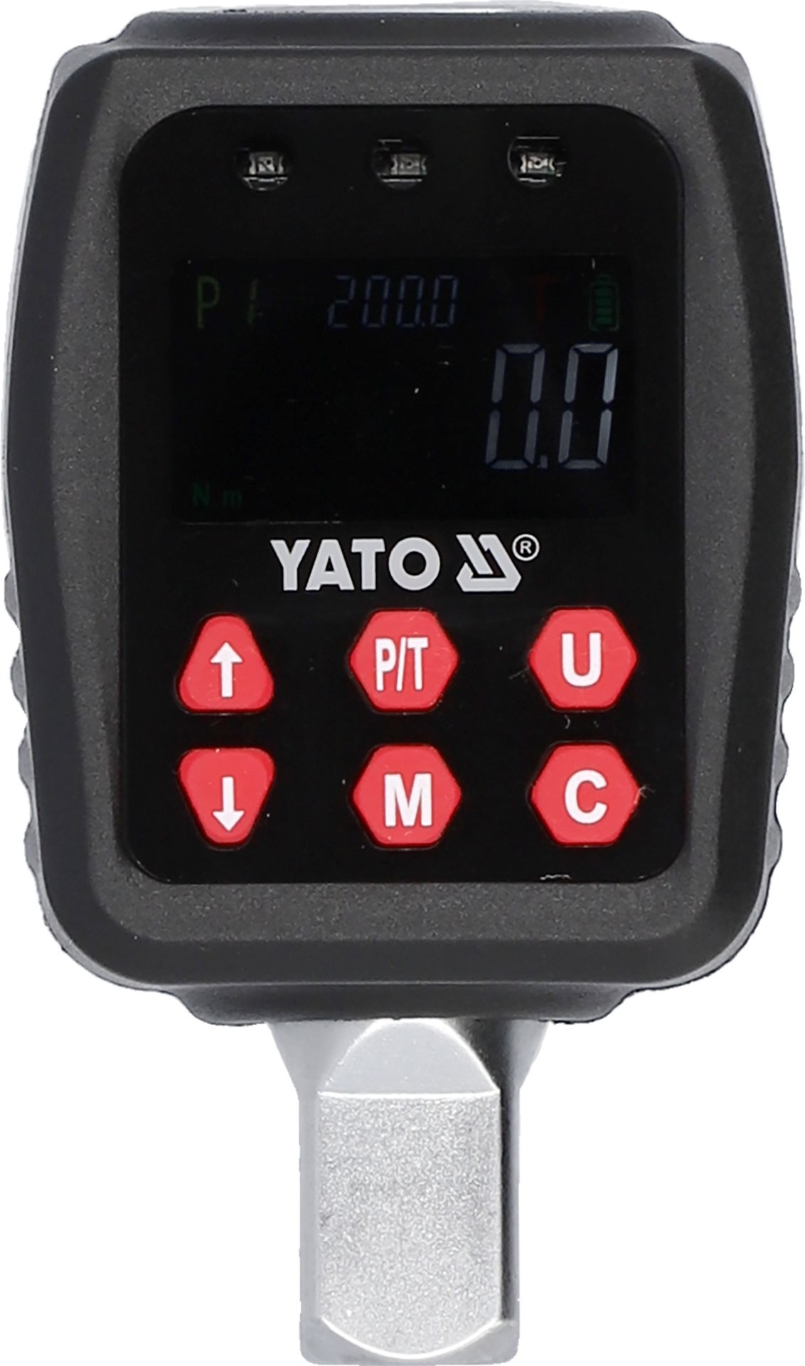 Adaptador de par electrónico 10-200NM 1/2'+1/4'+3/8' LCD - Imagen 7