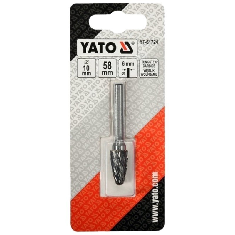 FRESADORA LIMA ROTATIVA PARA METAL CÓNICA 10mm PREMIUM - Imagen 5