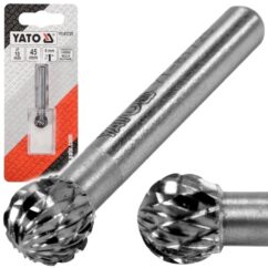 FRESADORA LIMA ROTATIVA PARA METAL, Esférica, 10mm PREMIUM