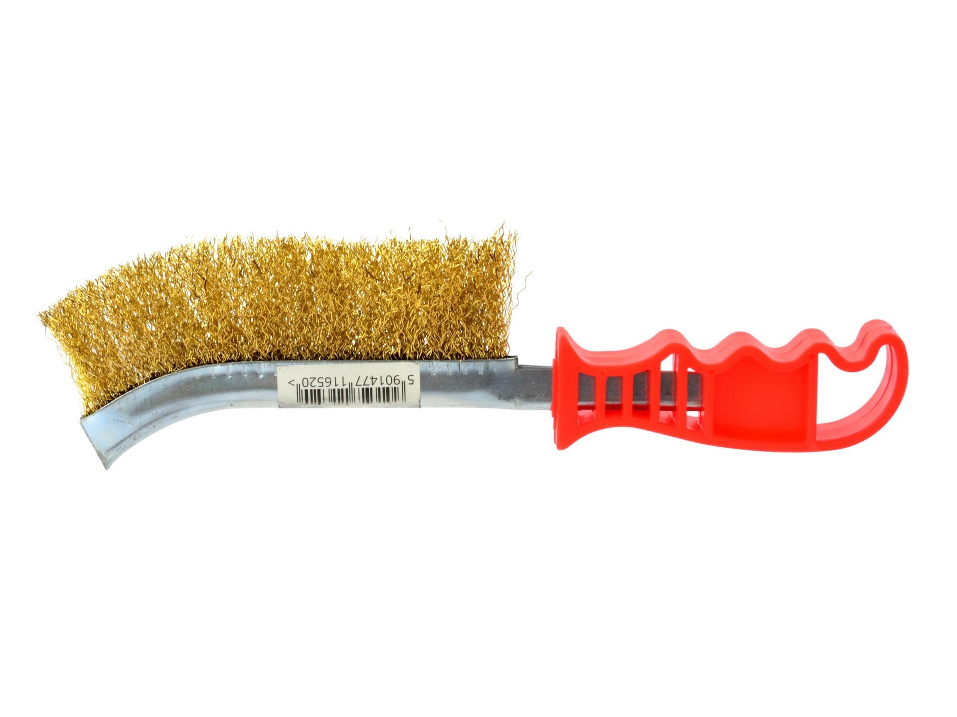 CEPILLO DE ALAMBRE ESTRECHO RANURADO GALVANIZADO 240mm - Imagen 3
