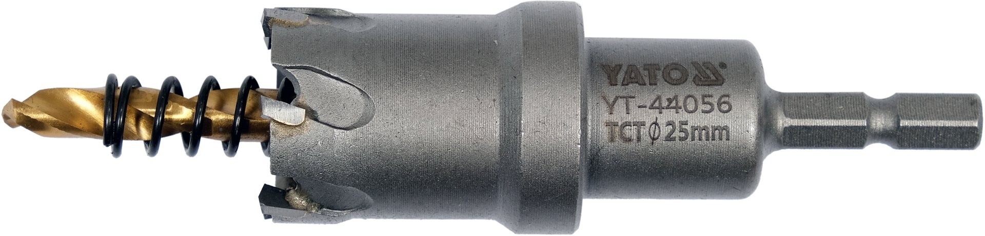 CORONA CORONA TCT PARA METAL 25MM TALADRO CORTADOR DE CORONA DE CARBURO CENTRADO - Imagen 4