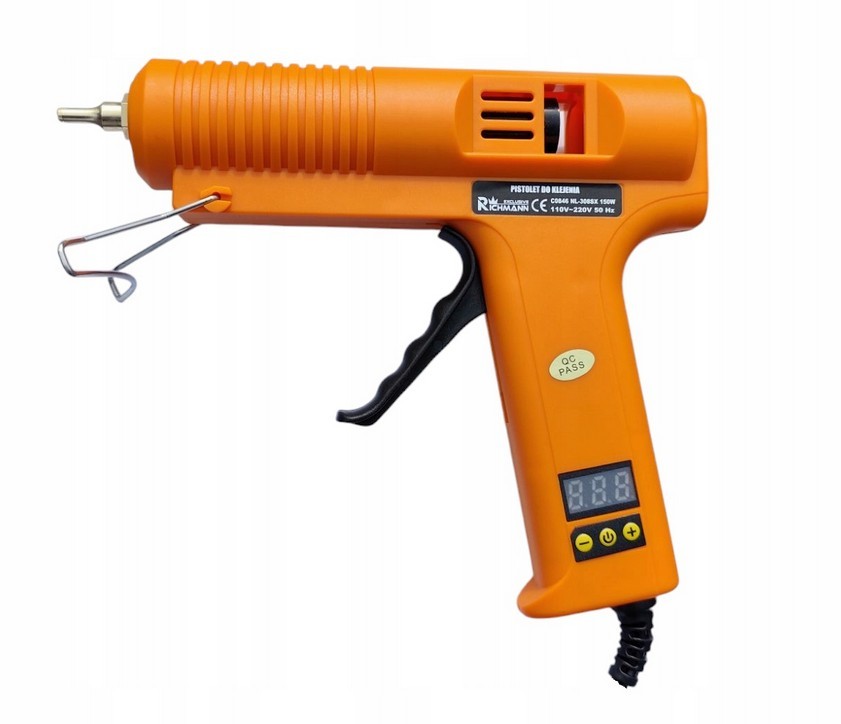 Pistola de pegamento 11mm 150W, regulación electrónica