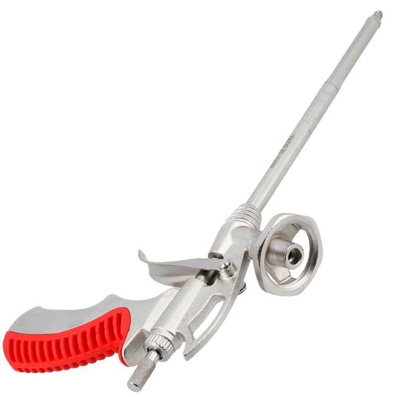 PISTOLA DE ESPUMA DE MONTAJE PU CON AJUSTE 350mm METAL - Imagen 6