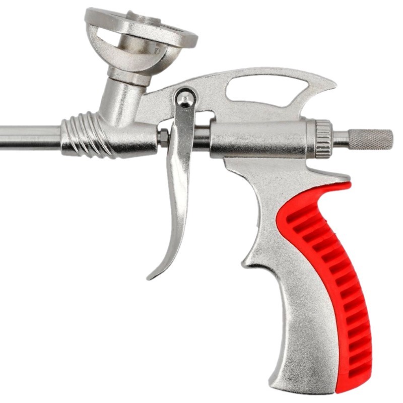 PISTOLA DE ESPUMA DE MONTAJE PU CON AJUSTE 350mm METAL - Imagen 8