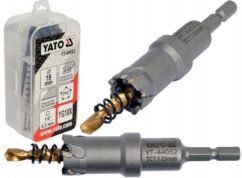 CORONA TCT PARA METAL 19MM TALADRO CORONA CORONA CARBURO CENTRADO