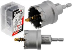 CORONA CORONA TCT PARA METAL 40MM TALADRO CORONA CORONA CARBURO CENTRADO