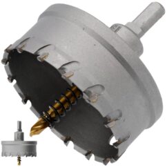 CORONA CORONA TCT PARA METAL 80MM FRESADORA ESQUINA DE CARBURO CENTRADO